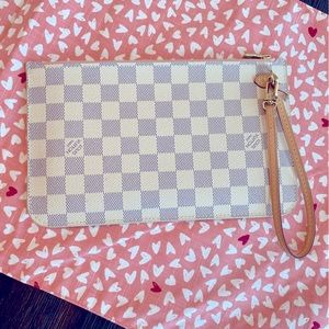 POCHETTE ONLY Original Neverfull GM Damier Azur Pouch